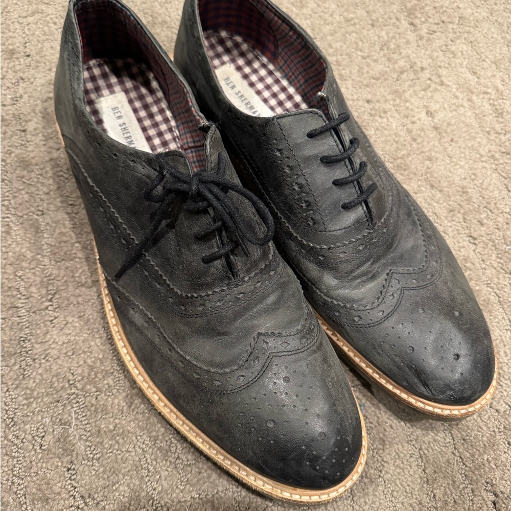 Men's Black Oxford Shoes